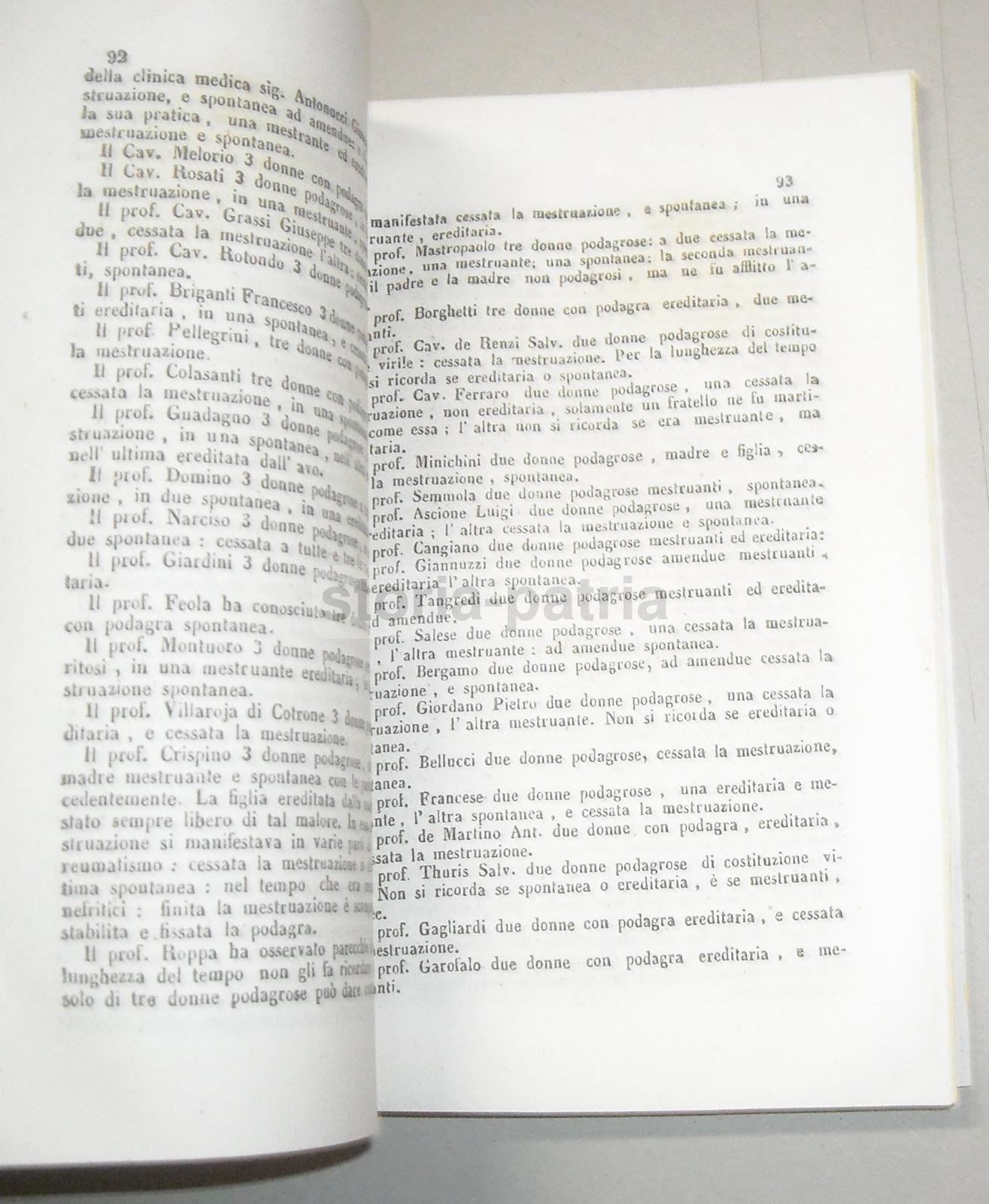 Napoli, Medicina, Ortopedia, Lussazione, Podagra Ereditaria, Casistica, 800, Bonparola immagine 8