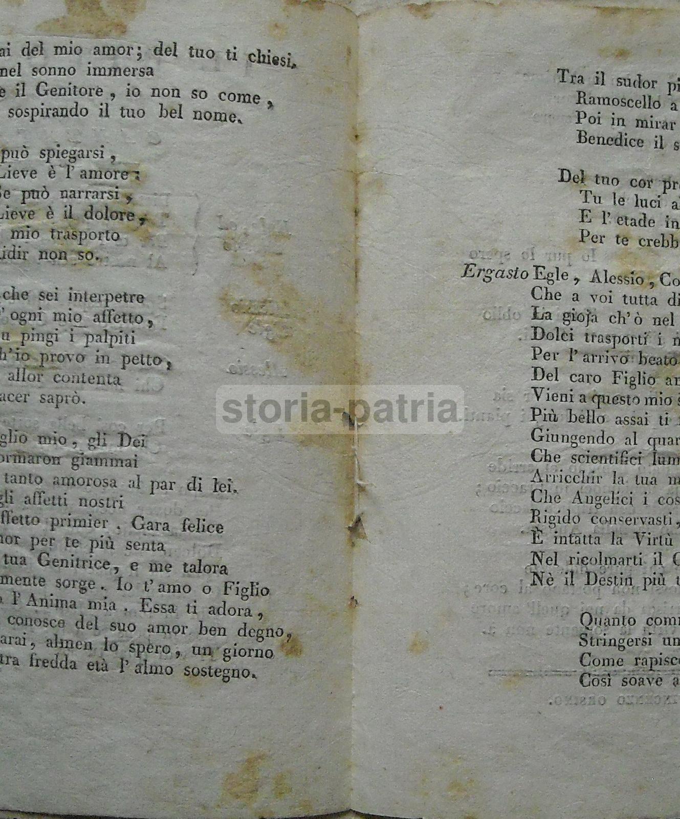 Napoli, Musica, Caracciolo, Arena, Monteiasi, Taranto, Livorno, Librettista Conti, Raro immagine 4