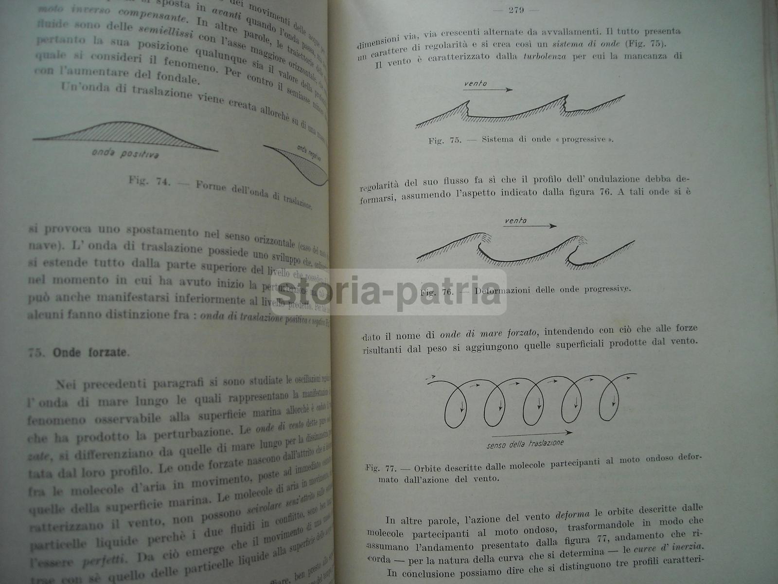Nautica, Navigazione, Oceanografia, Meteorologia, Edizione d'Epoca, Somma, 1957, Illust immagine 3