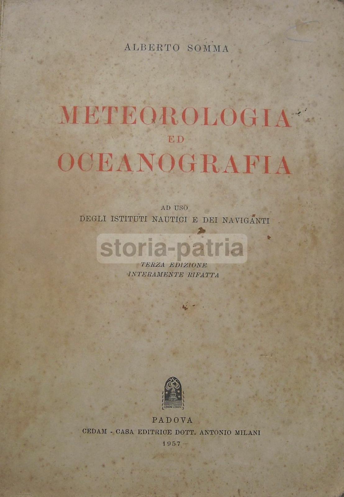 Nautica, Navigazione, Oceanografia, Meteorologia, Edizione d'Epoca, Somma, 1957, Illust immagine 7