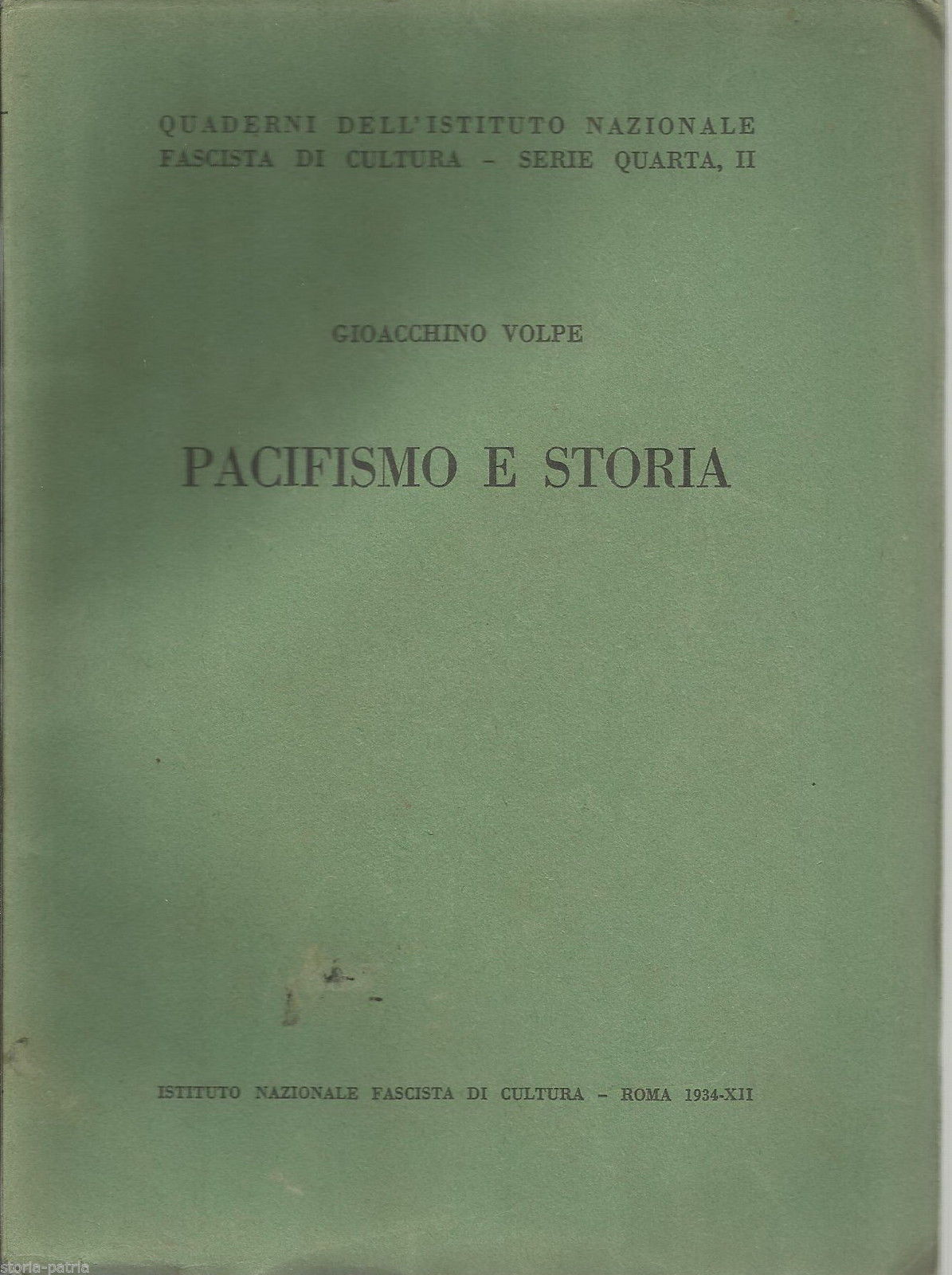 Pacifismo E Storia, Scuola, Istruzione, Risoluzioni Casares, Volpe, Edizione d'Epoca immagine 1