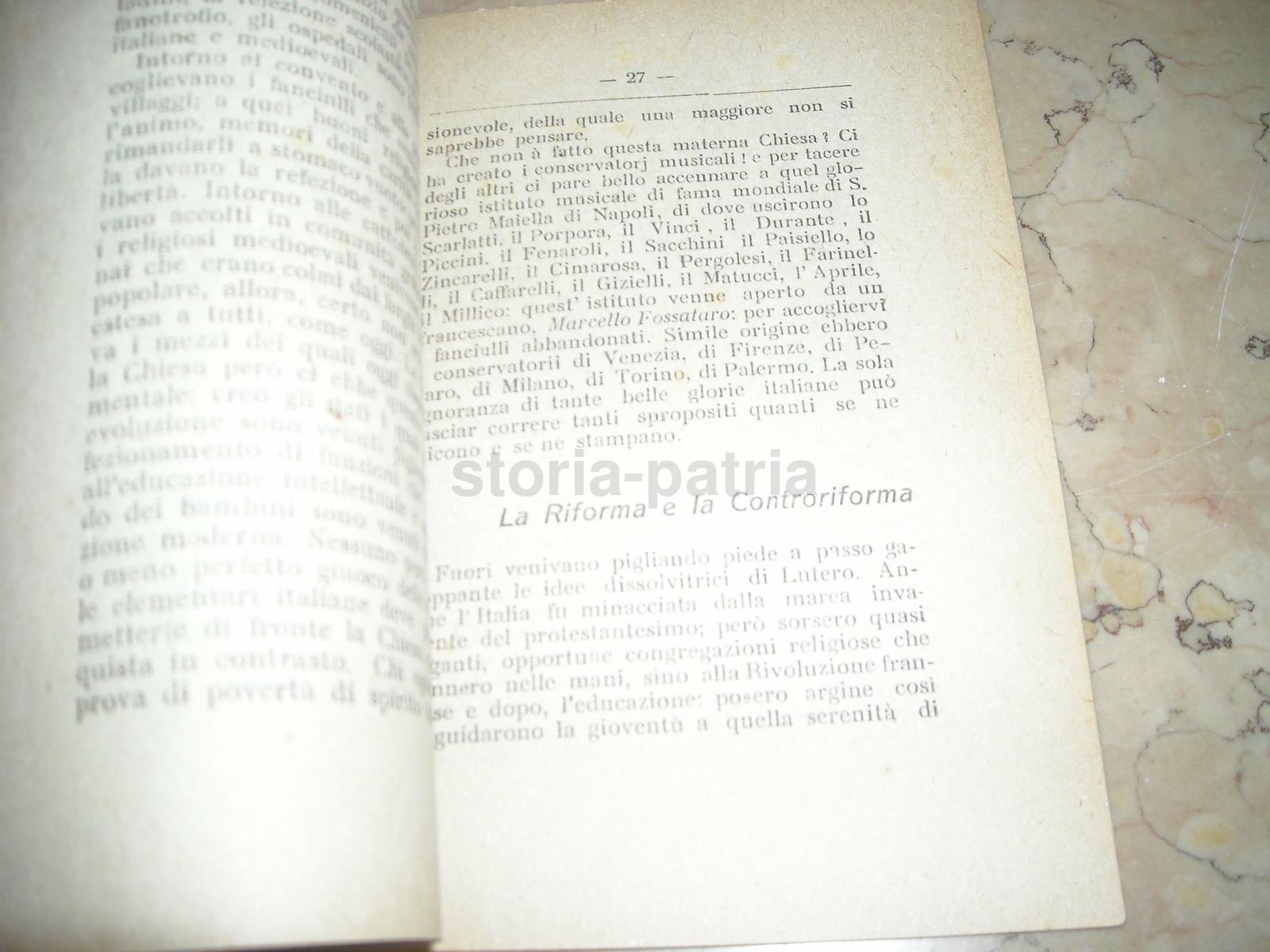 Pedagogia, Scuola, Conte, Napoli, Riforma E Controriforma, Antichi Educatori, Rarita immagine 5