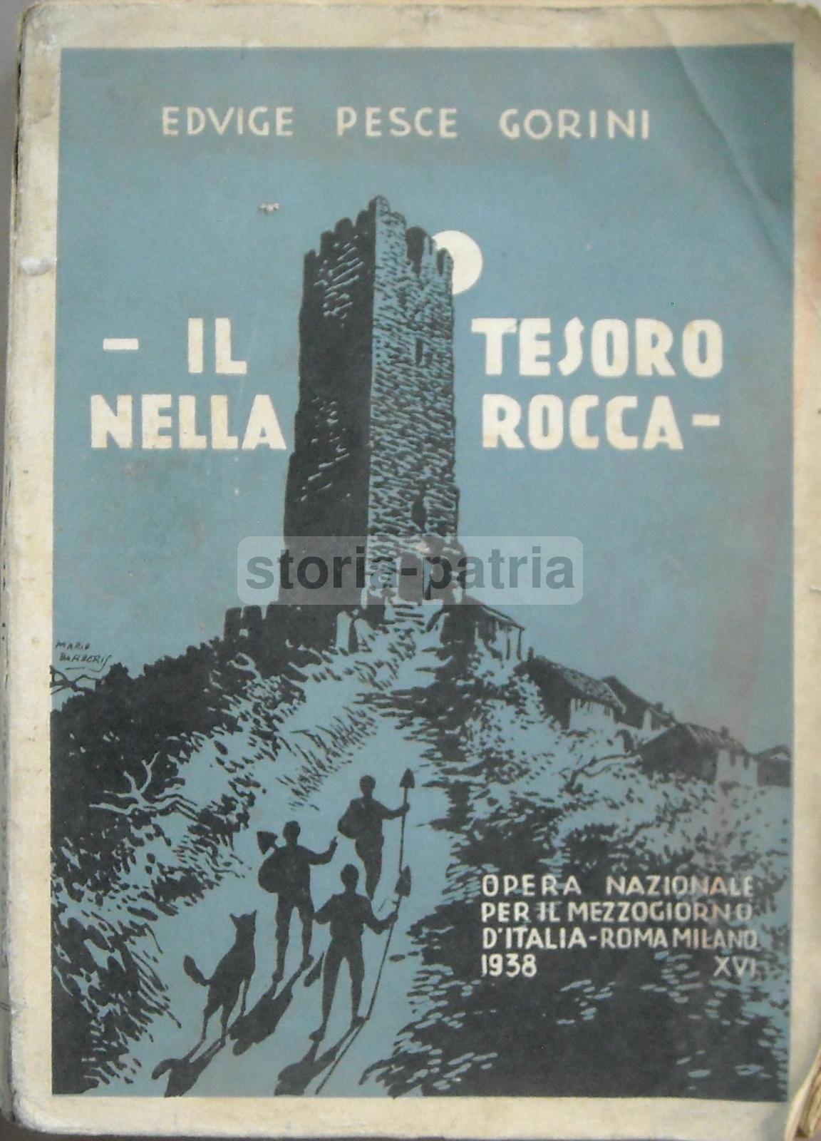 Pesce Gorini, Illustrato Per Ragazzi, Pittore Barberis, Trebbiatura, Scuola, Guerra immagine 1