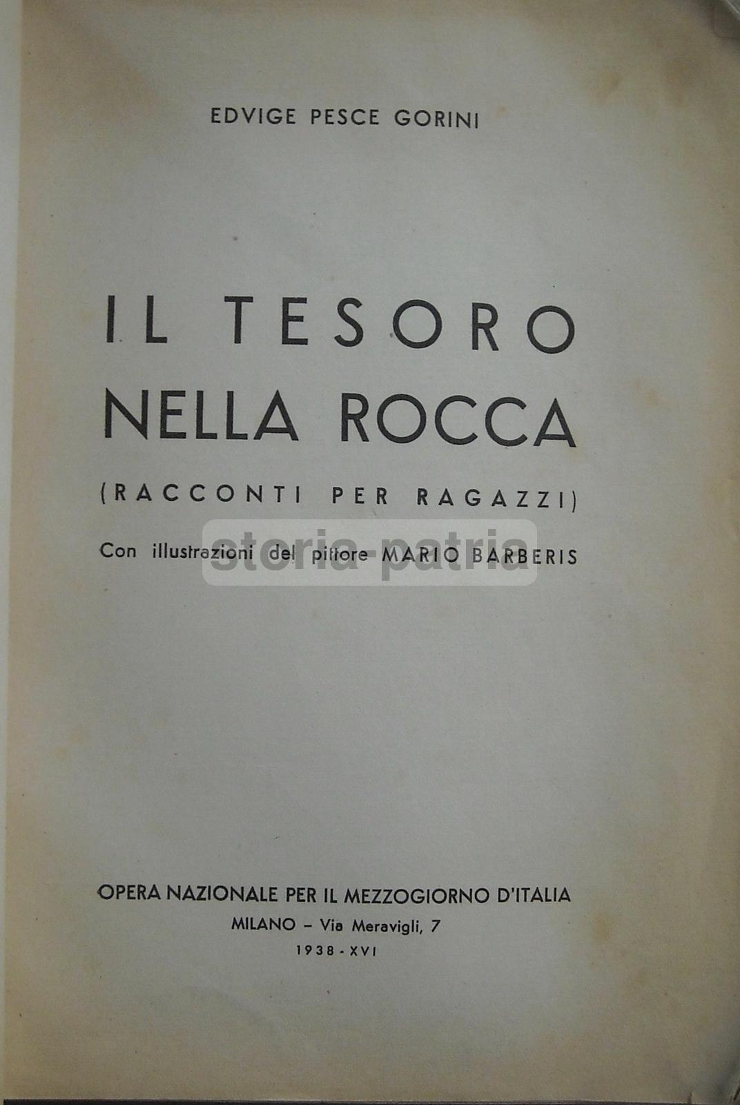 Pesce Gorini, Illustrato Per Ragazzi, Pittore Barberis, Trebbiatura, Scuola, Guerra immagine 2