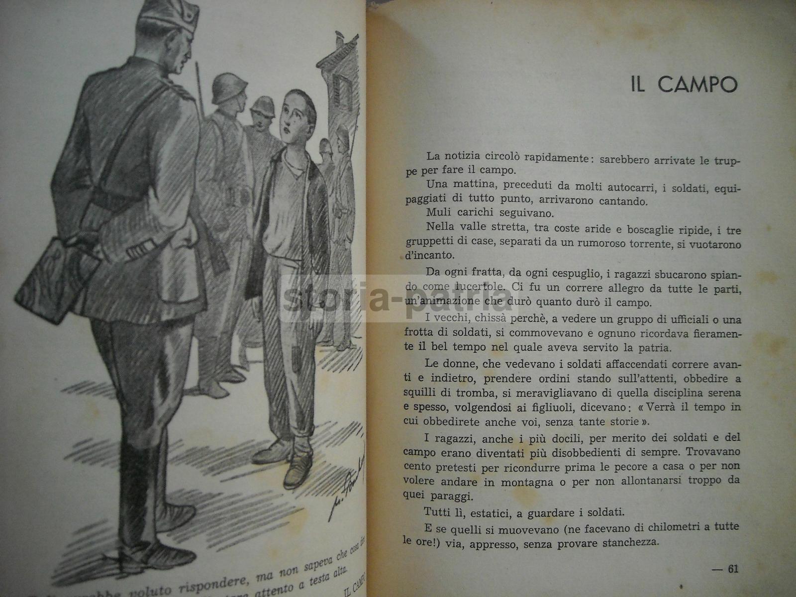 Pesce Gorini, Illustrato Per Ragazzi, Pittore Barberis, Trebbiatura, Scuola, Guerra immagine 4