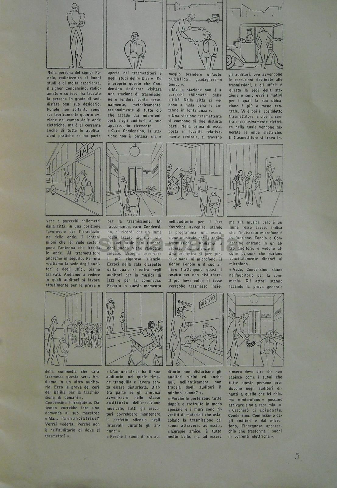 Radio, Radiotecnica, Radiofonia, Eiar, Trasmissione Dei Suoni, Genta Illustratore, Mar immagine 7