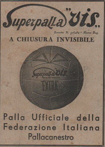 Sport, Pallacanestro, Regolamenti, Arbitro, Palla Vis, Asinari, 1937, d'Epoca immagine 1