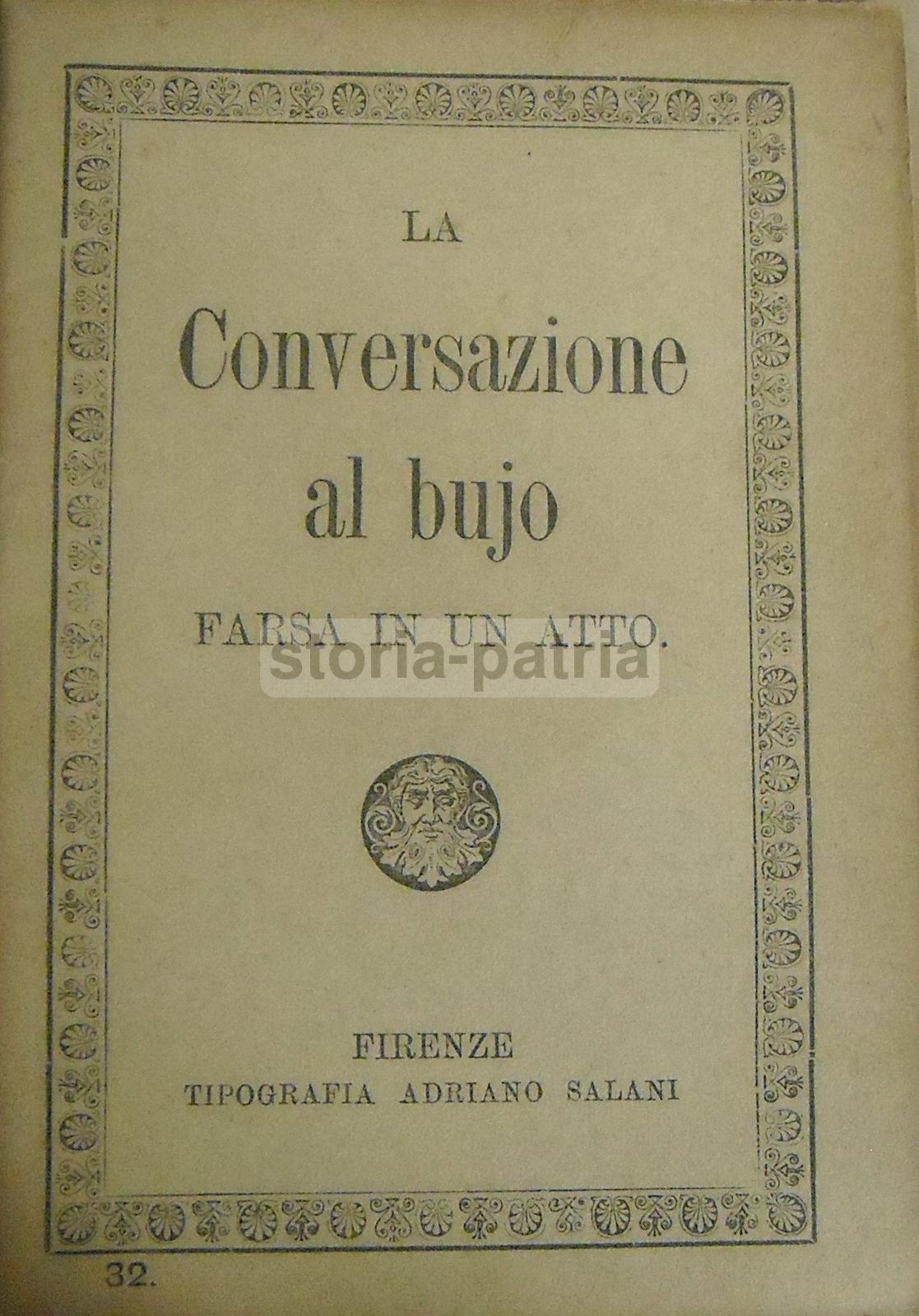 Teatro Popolare, Musica, Bologna, Conversazione Al Buio, Arte, Pittura, Salani, 1920 immagine 1