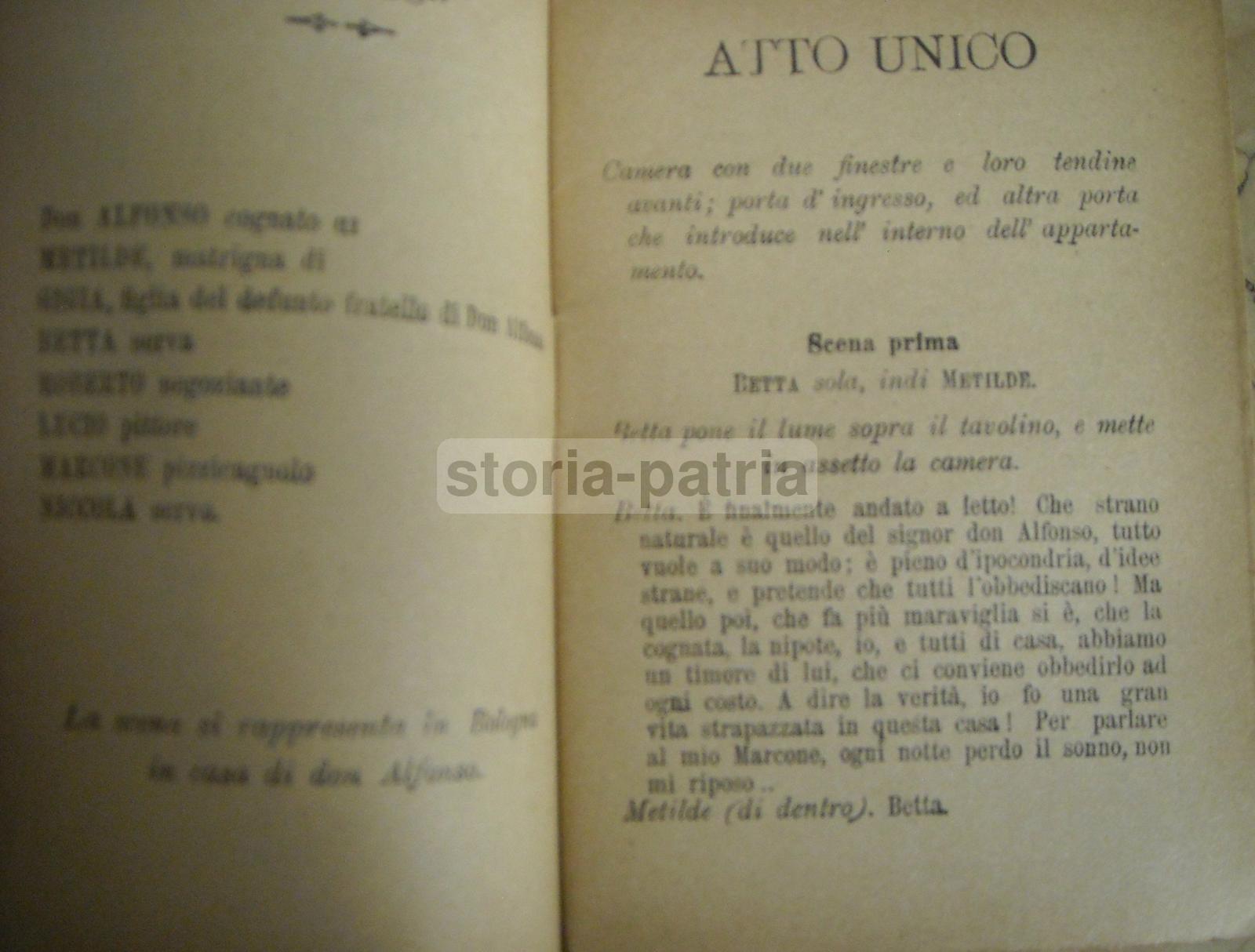 Teatro Popolare, Musica, Bologna, Conversazione Al Buio, Arte, Pittura, Salani, 1920 immagine 3