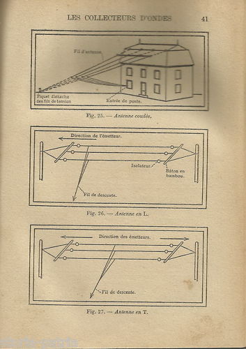 Tecnica, Telefonia, Telegrafia, T S F , Coustet, Illustrato immagine 1
