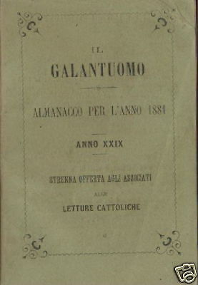 Torino, Almanacco Dell800, Calendario, Lunario, Penna Elettrica Di Edison, Parville immagine 1